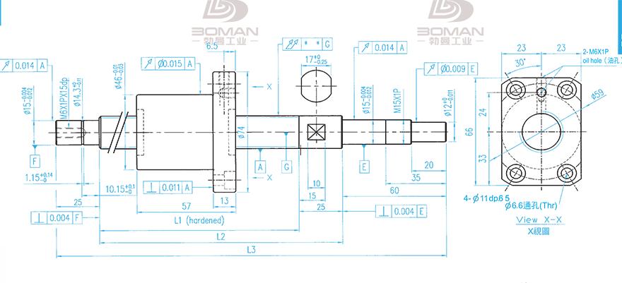 TBI XSVR02010B1DGC5-399-P1 tbi滚珠丝杆介绍供应商